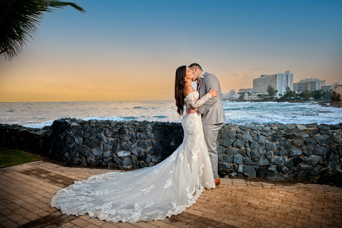 Best places for wedding photography: Caribe Hilton, San Juan, Puerto Rico