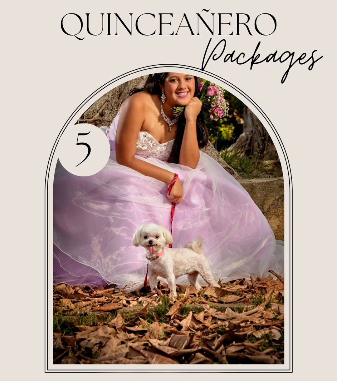 Quinceañera photography package